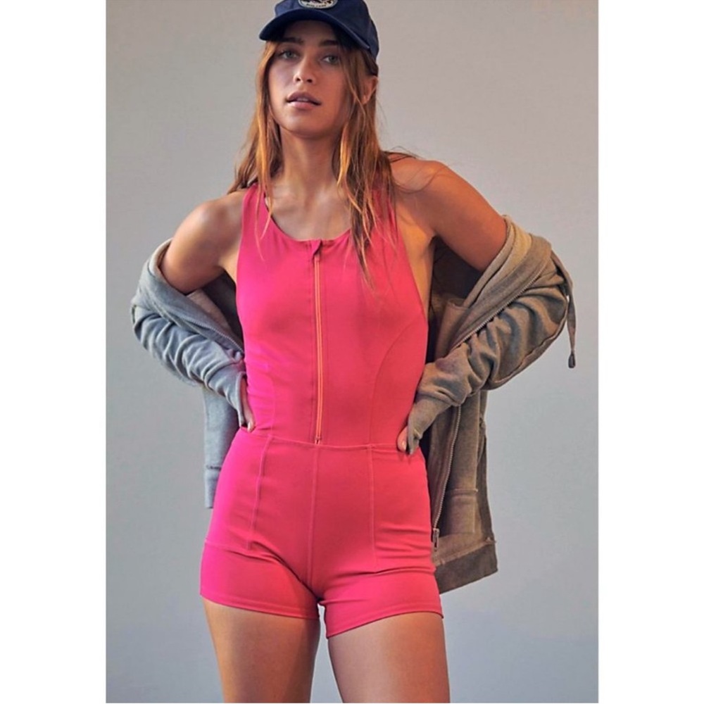 New🌟Free People Movement- Show Me Something Pink Shortsie